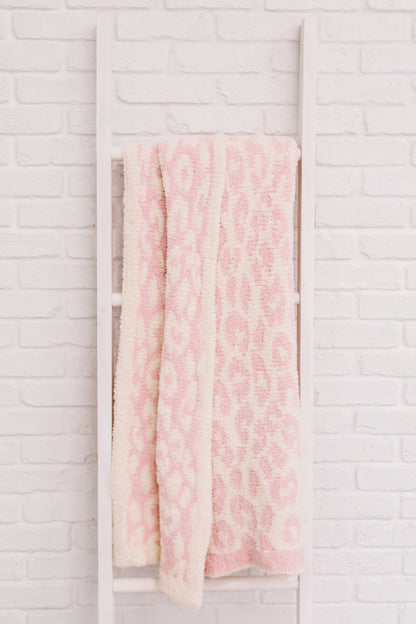 Fuzzy Feeling Blanket in Pink