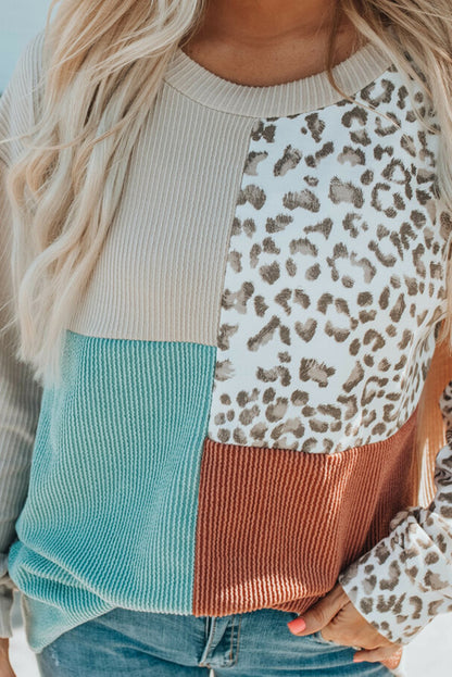 Leopard Lover Crewneck Style Sweater