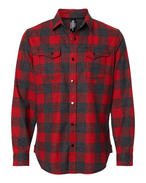 Snap Flannel - Red