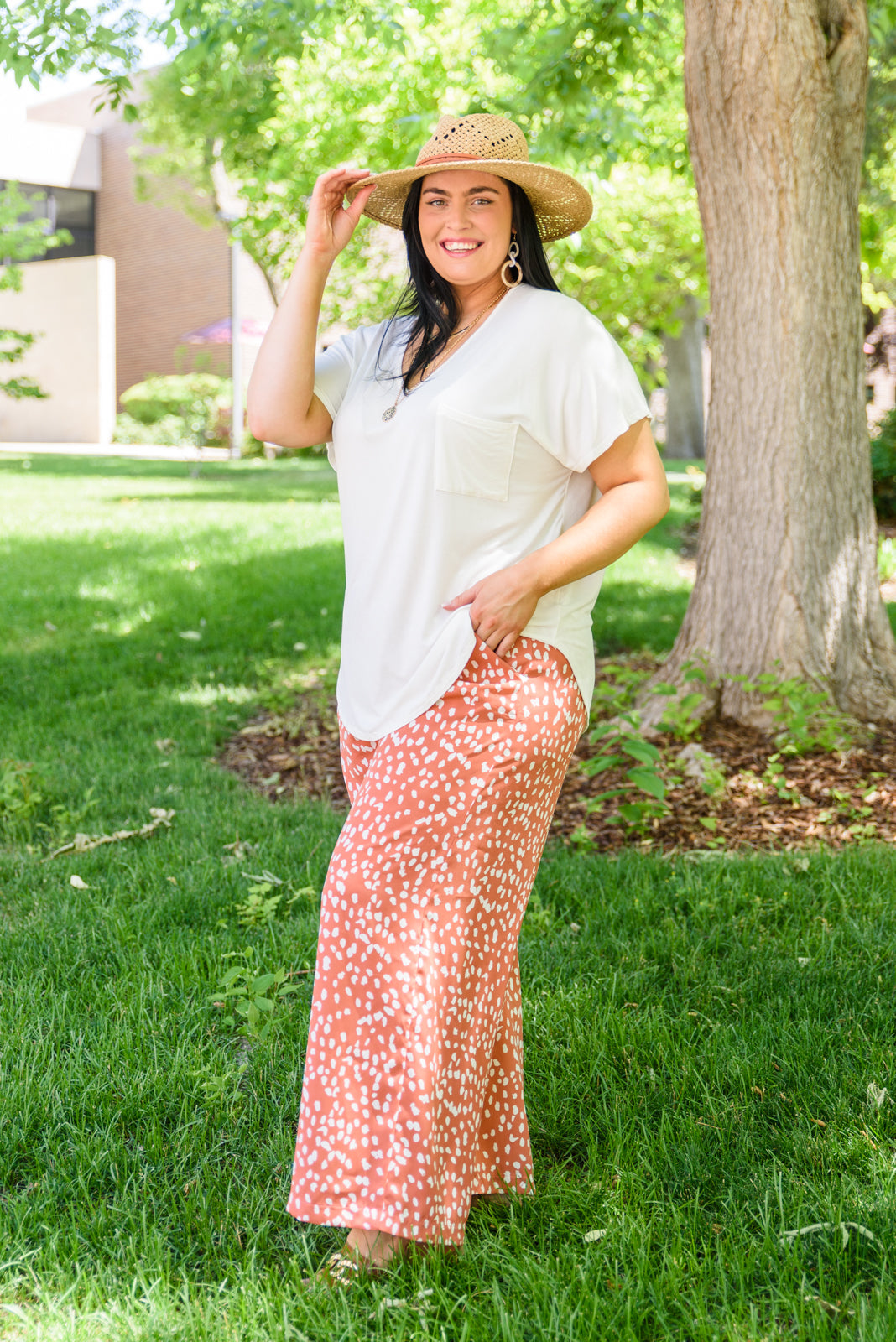 Feel The Zen Tee in Ivory