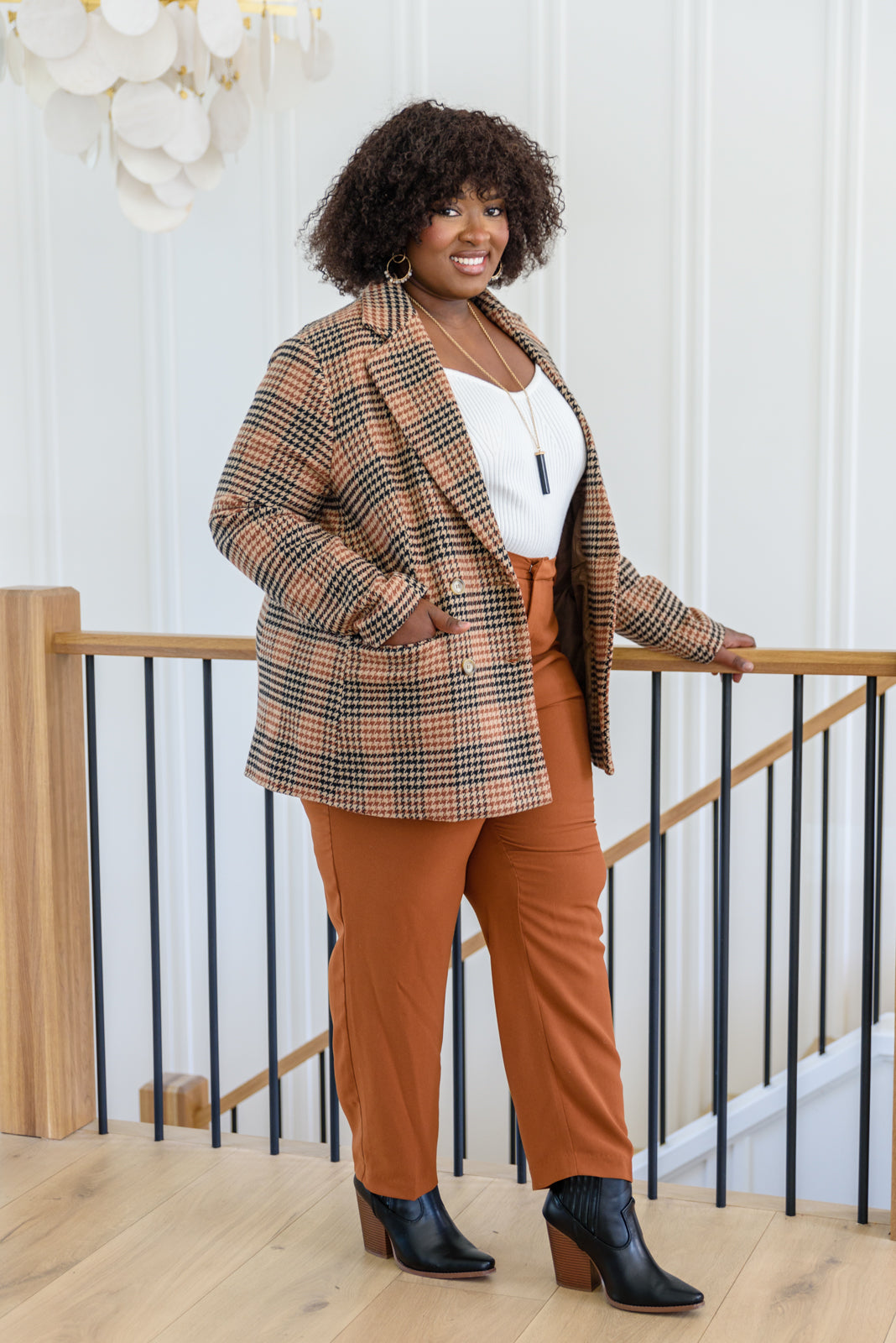 Local Favorite Plaid Blazer