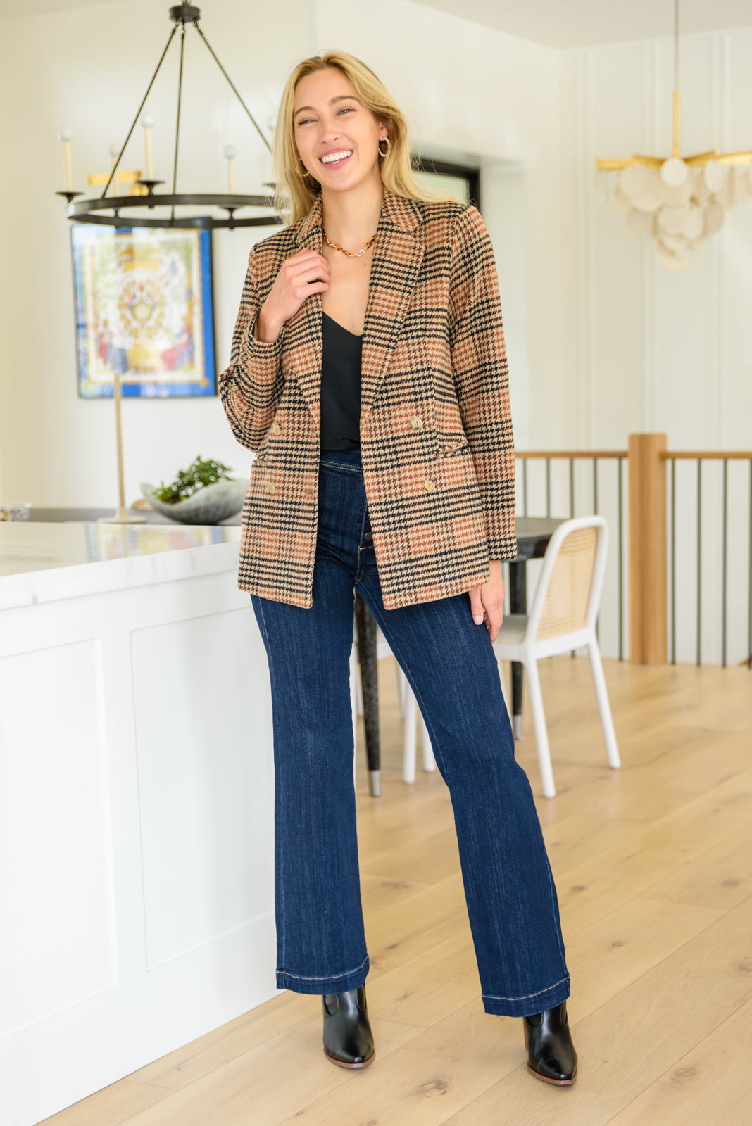 Local Favorite Plaid Blazer