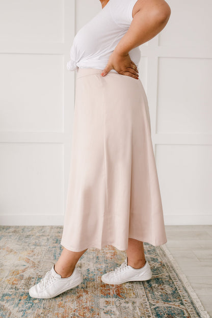 Once Upon a Time Skirt in Champagne