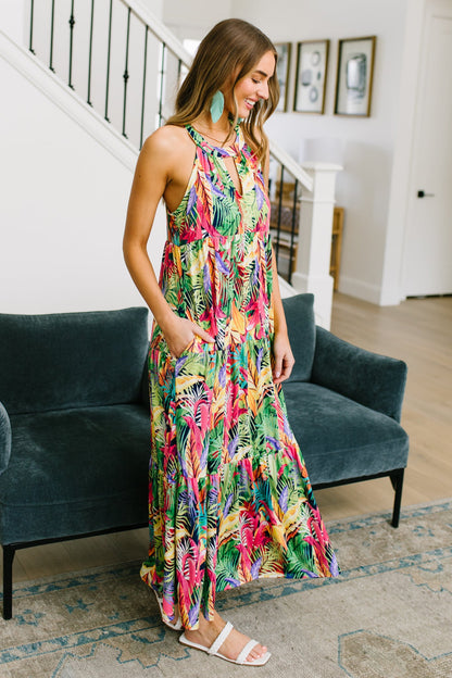 Sunny Rain Forest Dress