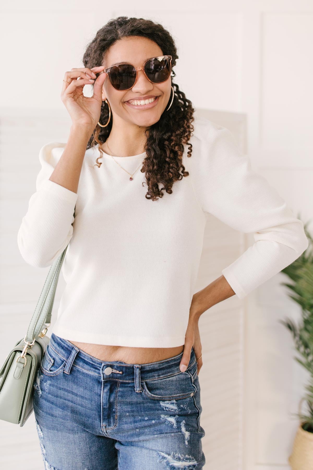 Very Pretty Top in Ivory