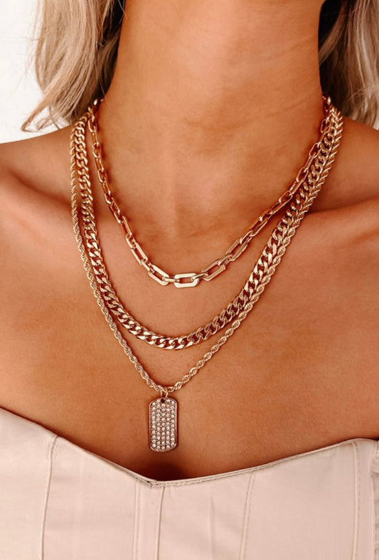 Perfect Trio Layered Necklace